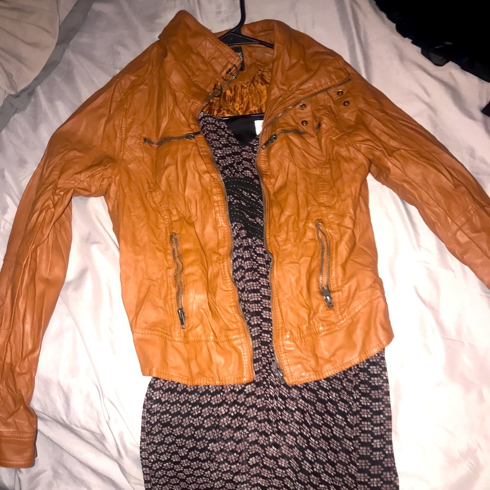 Leather jacket
